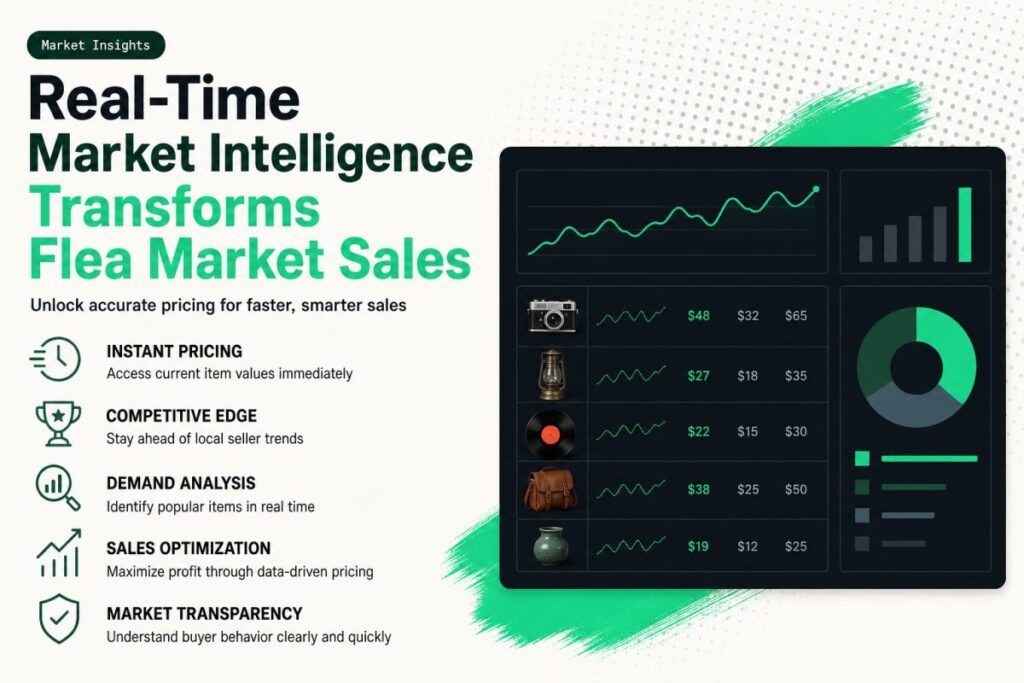 How Real-Time Market Intelligence Changes the Game for Flea Market Sellers