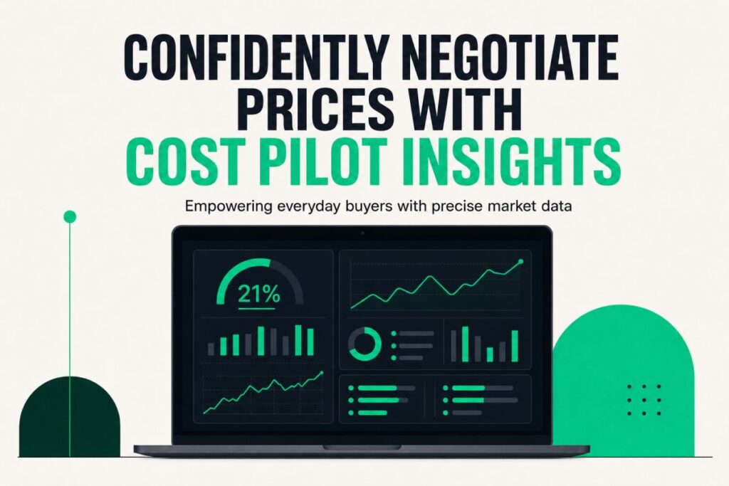 How Everyday Buyers Can Confidently Negotiate Prices Using Cost Pilot's Market Insights